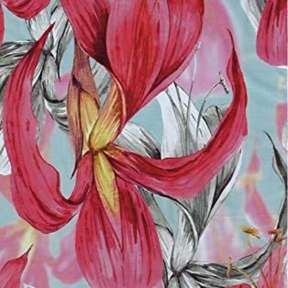 (20) Gorgeous Red Tropical Floral 10x13" Poly Mailers Shipping Mailing Bags ❤️🌺 - Picture 2 of 3